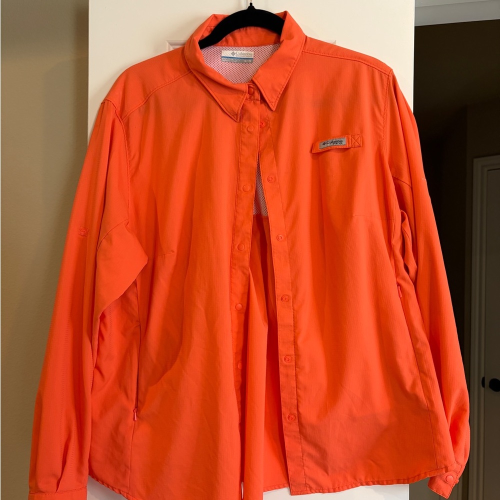 Columbia Women's Orange Long Sleeve